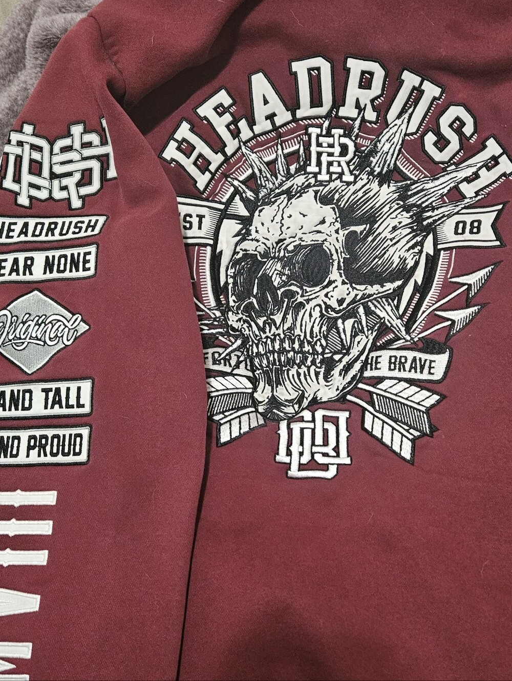 Mens Headrush Hoodie Med